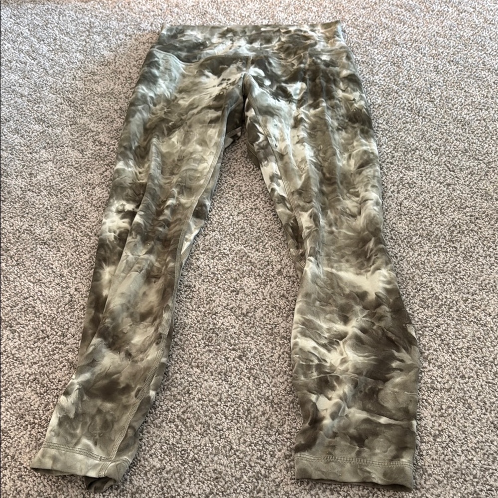 Lululemon Athletica Tie-Dye Leggings